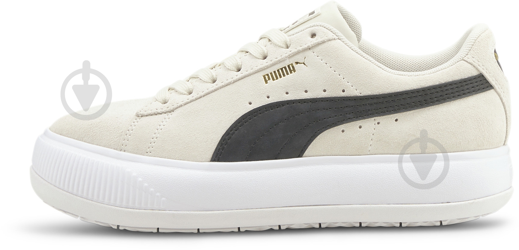Кросівки жіночі зимові Puma Suede Mayu 38068601 р.38 бежеві - фото 2