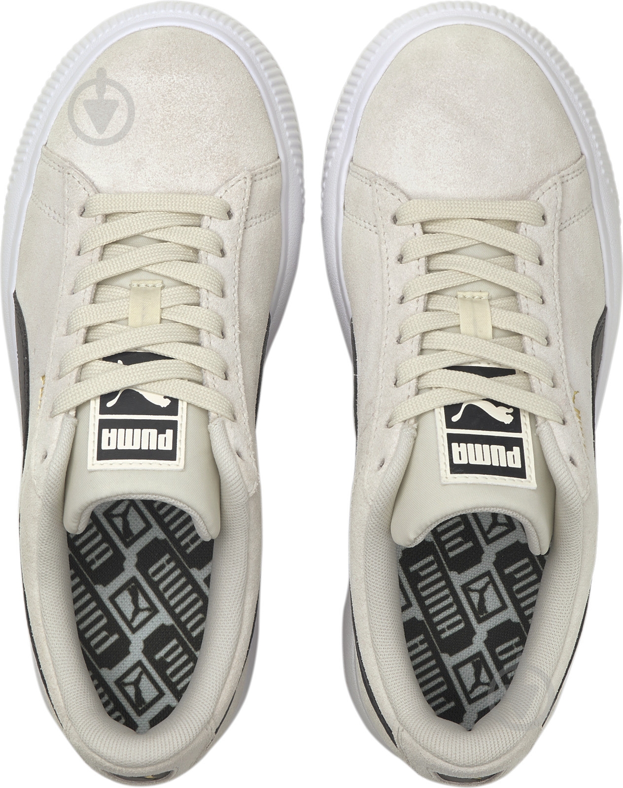 Кросівки жіночі зимові Puma Suede Mayu 38068601 р.38 бежеві - фото 5