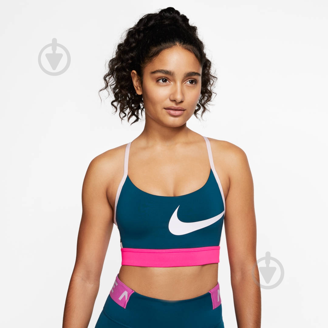 Бра Nike ICNCLSH BRA LIGHT CJ0533-432 р.M синий - фото 3