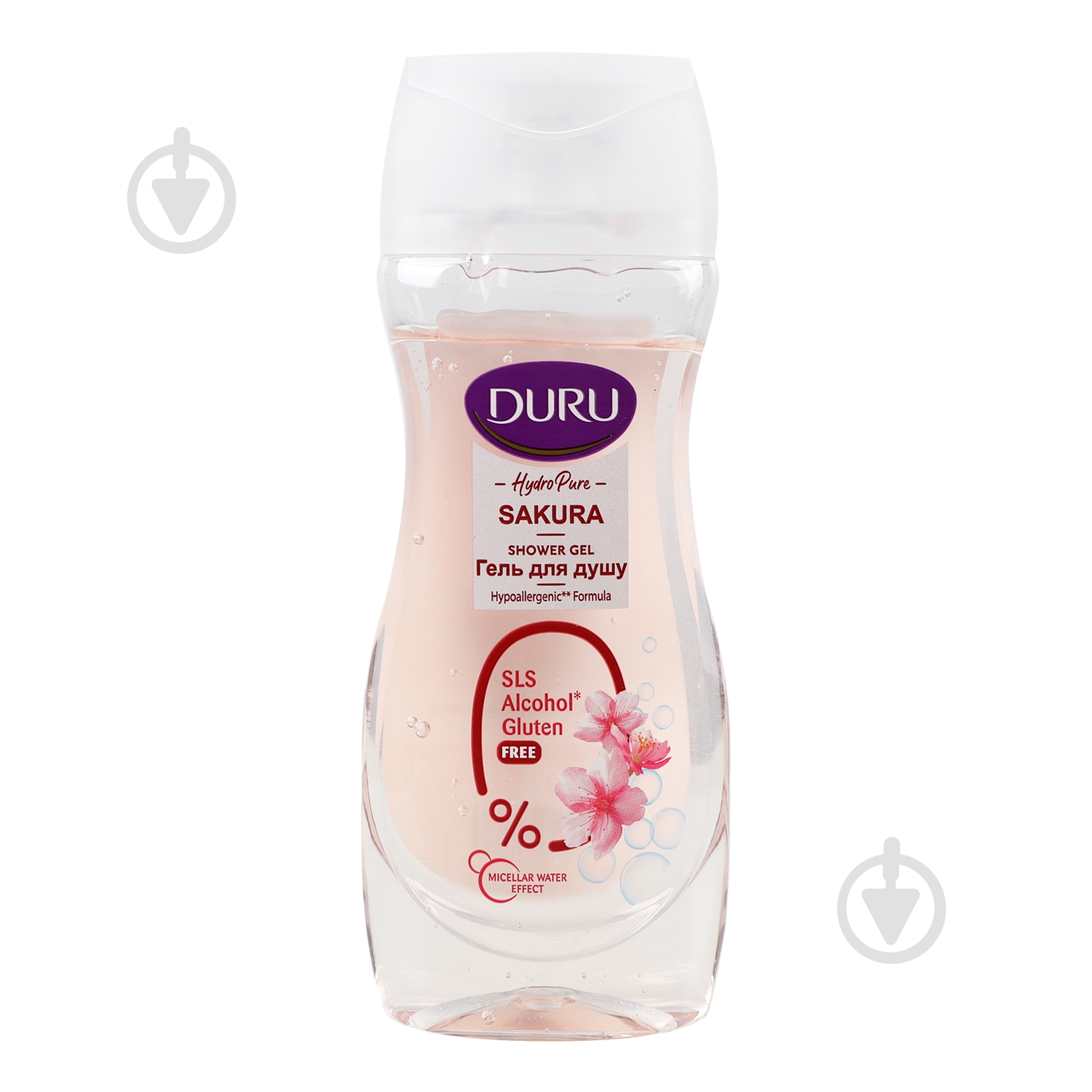 Гель для душу Duru Сакура Hydro pure 250 мл - фото 1 Гель для душу Duru Сакура Hydro pure 250 мл - фото 1