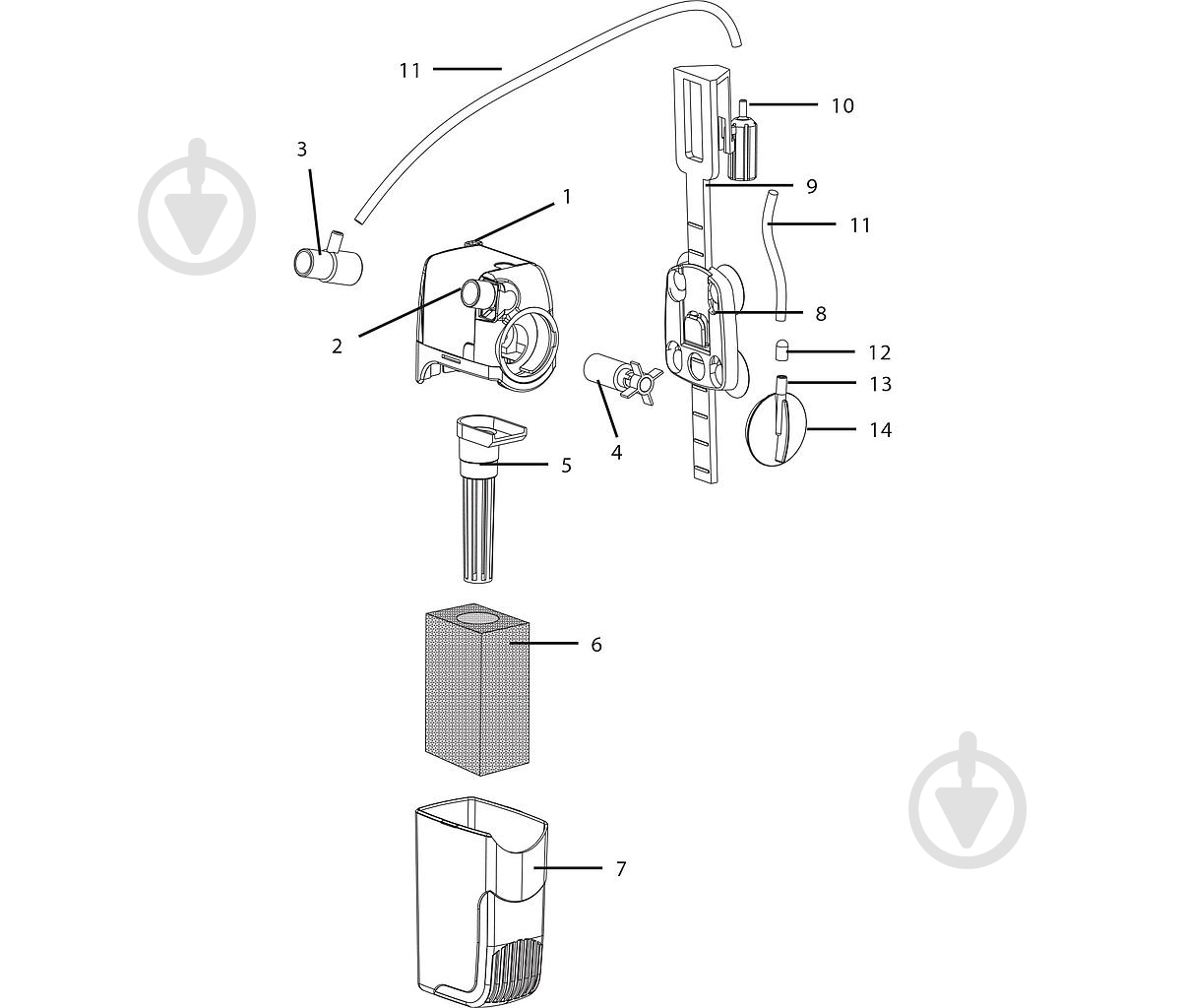 Фильтр Aquael UniFilter 280 - фото 5 Фильтр Aquael UniFilter 280 - фото 5