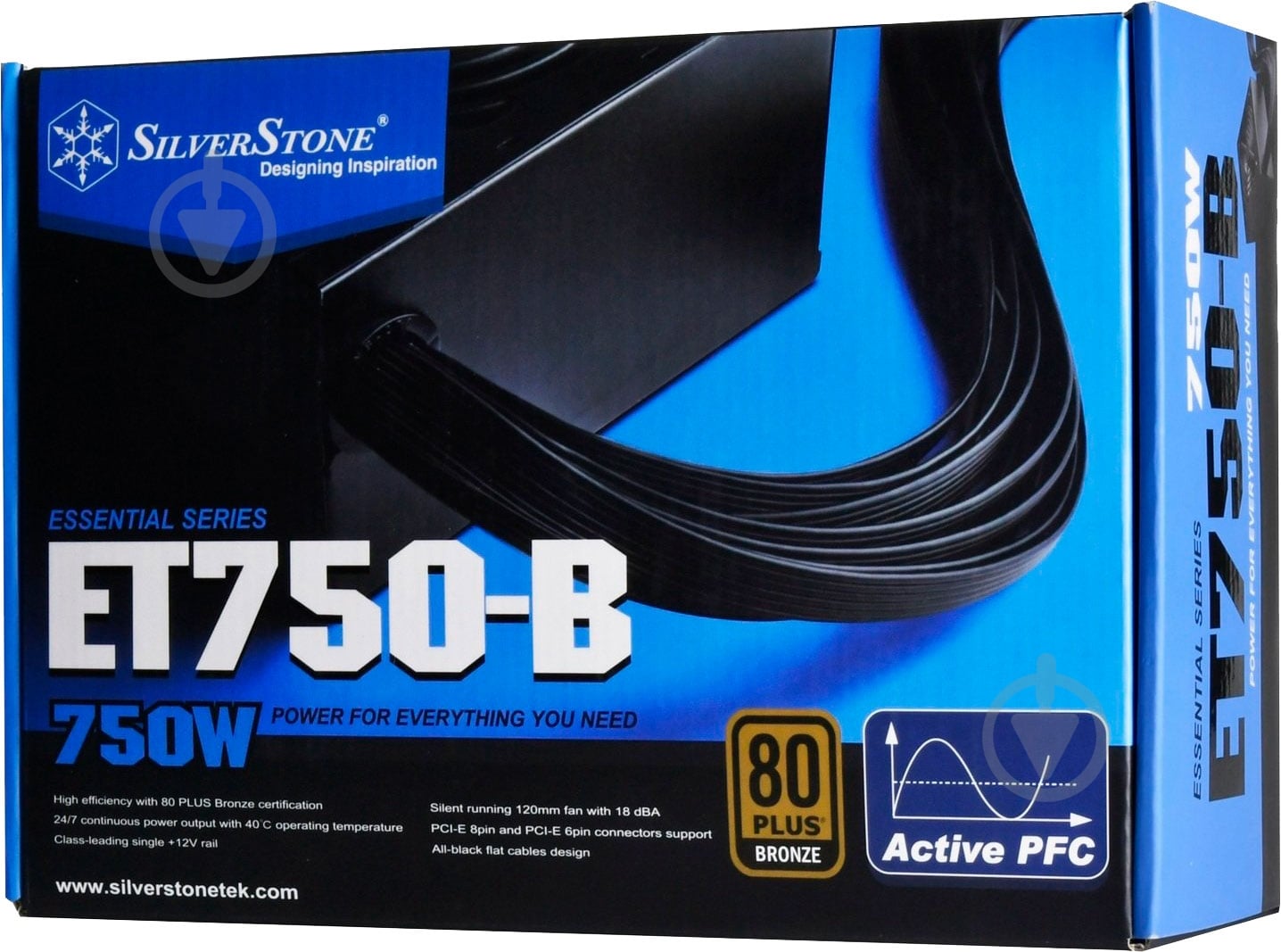 Блок питания SilverStone STRIDER ET750-B SST-ET750-B 750 Вт - фото 17