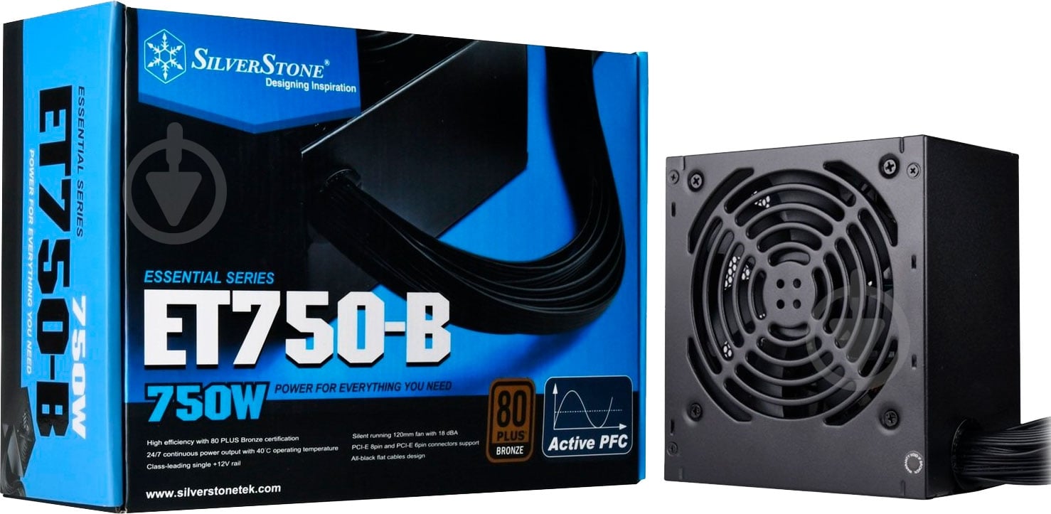 Блок питания SilverStone STRIDER ET750-B SST-ET750-B 750 Вт - фото 16