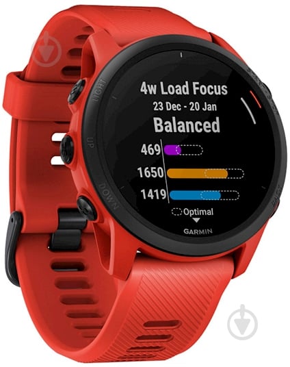Смарт-часы Garmin Forerunner 745 magma red (010-02445-12) - фото 3