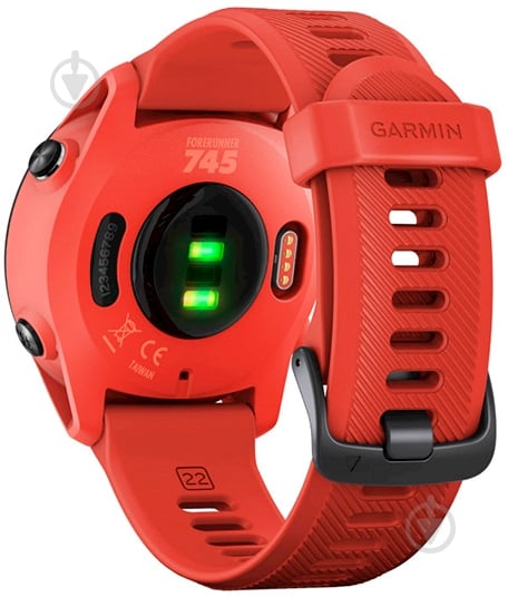 Смарт-часы Garmin Forerunner 745 magma red (010-02445-12) - фото 6