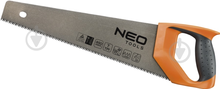 Пила по дереву 450 мм NEO tools 41-016 - фото 1 Пила по дереву 450 мм NEO tools 41-016 - фото 1