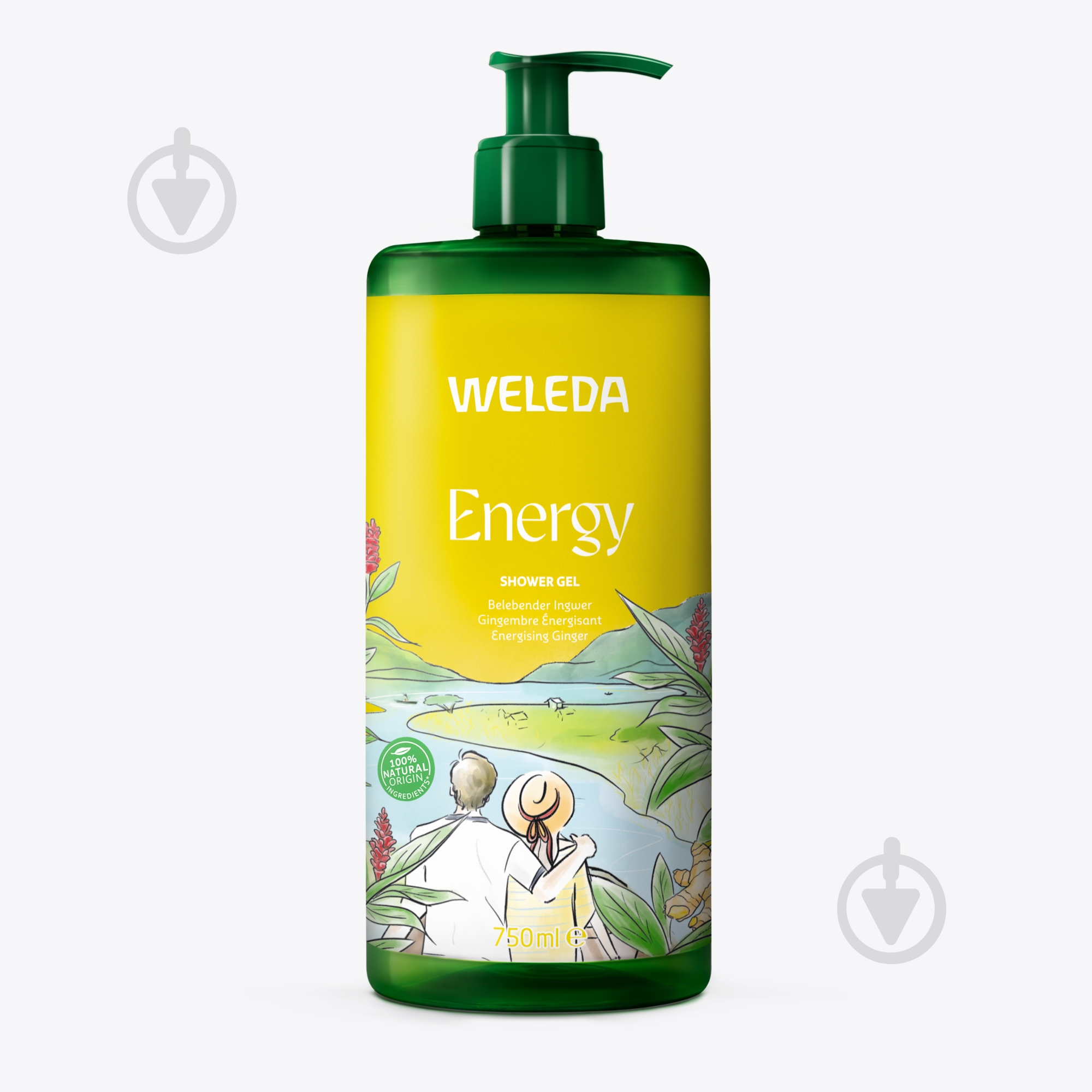 Гель для душу Weleda Energy 750 мл - фото 1