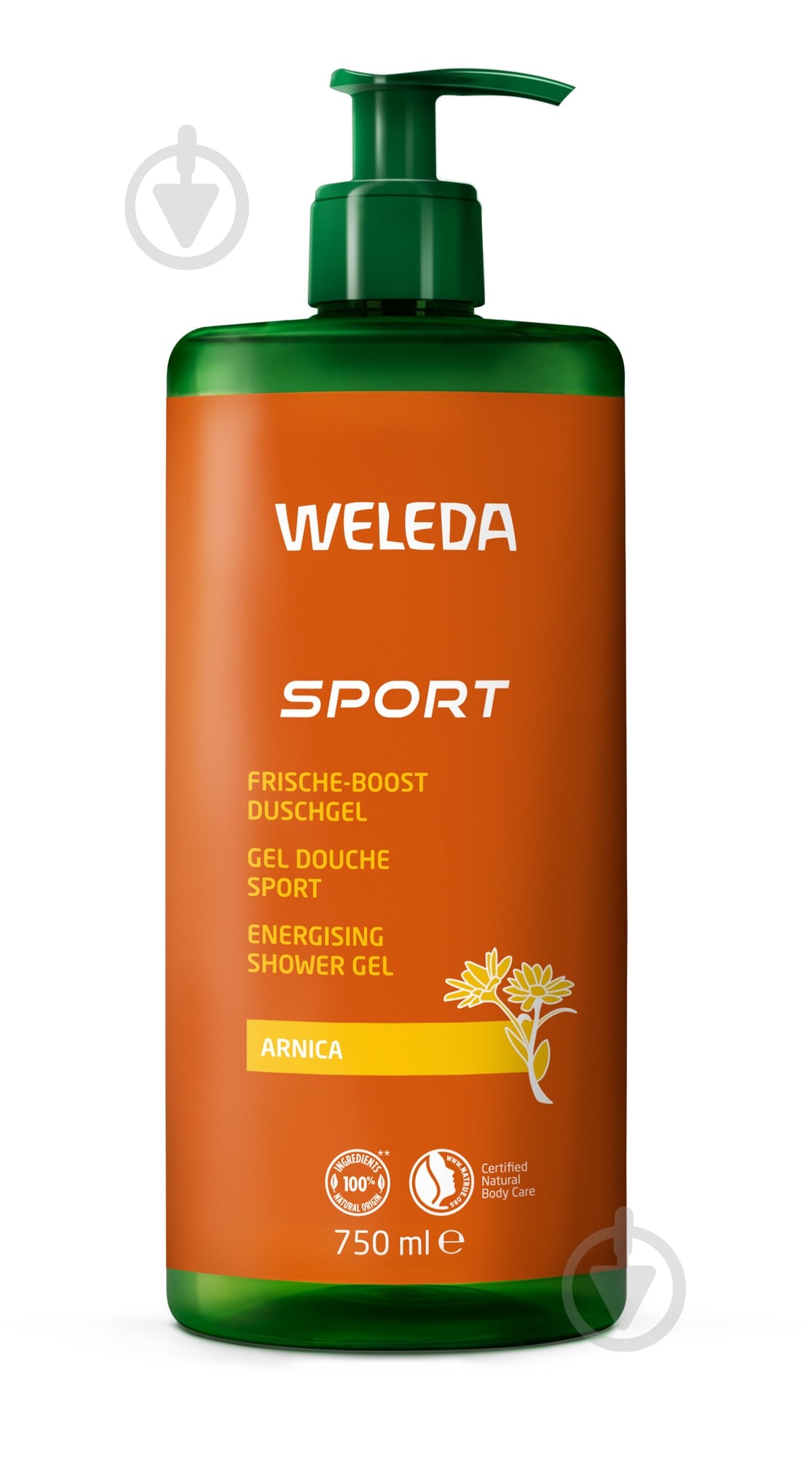Гель для душа Weleda Arnica Sport 750 мл - фото 1