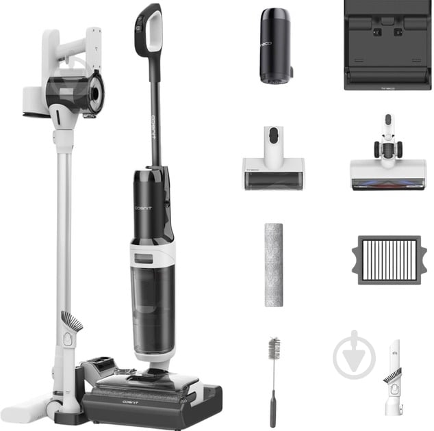 Пылесос моющий Tineco Floor One Switch S6 Stretch Plus (FW311000DE) - фото 3 Пылесос моющий Tineco Floor One Switch S6 Stretch Plus (FW311000DE) - фото 3