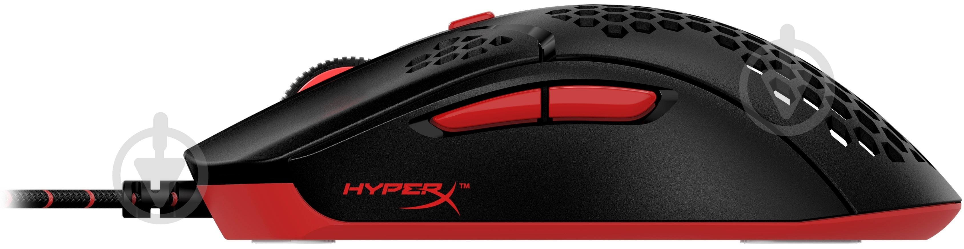 Мышь HyperX Pulsefire Haste USB black/red (4P5E3AA) - фото 3