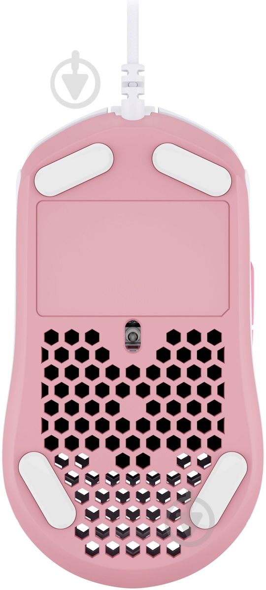 Мышь HyperX Pulsefire Haste USB white/pink (4P5E4AA) - фото 5