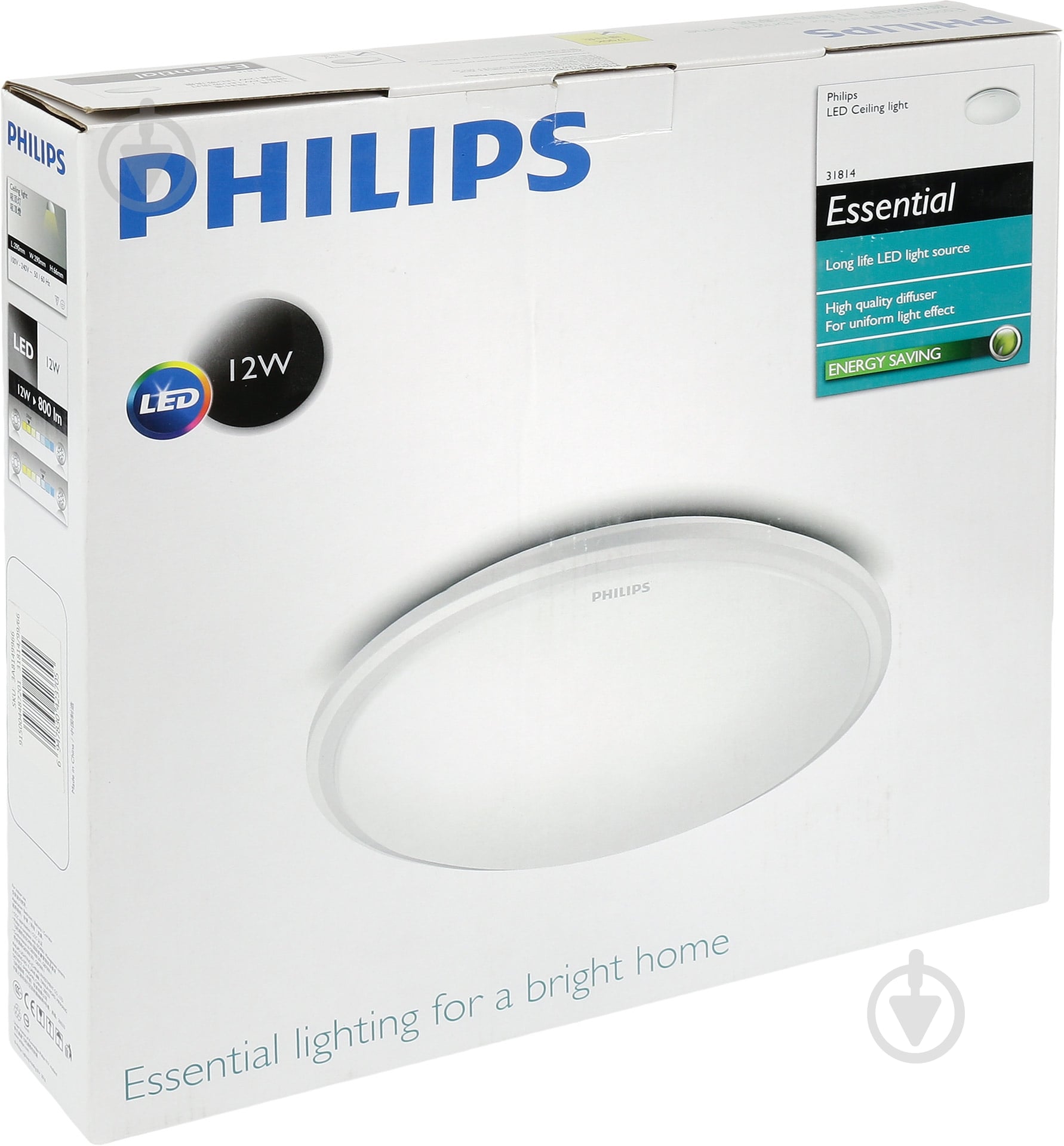 Світильник стельовий Philips 31814 LED 12 Вт білий 2700 К 915004487201 - фото 3