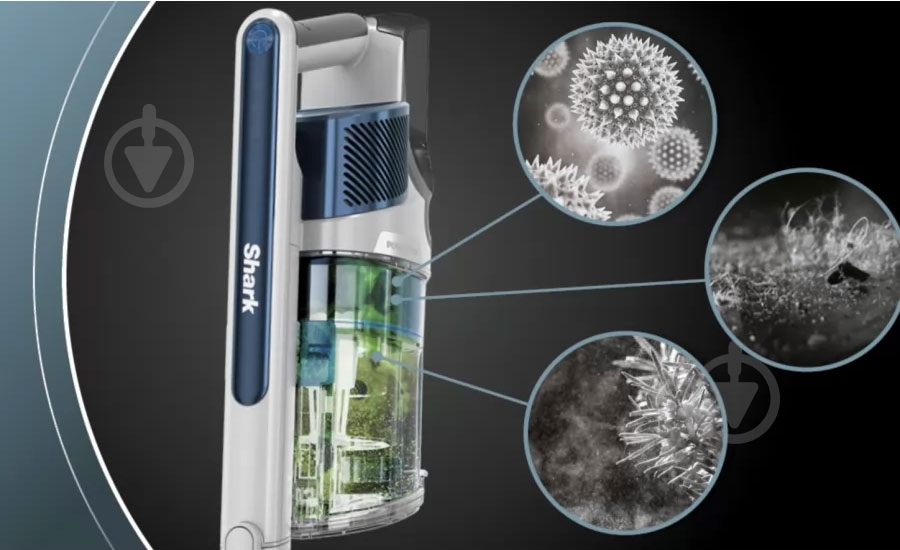 Пылесос аккумуляторный Shark PowerPro IZ380EUT grey - фото 3 Пылесос аккумуляторный Shark PowerPro IZ380EUT grey - фото 3