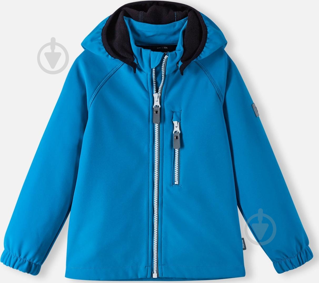 Куртка унисекс Reima Softshell Vantti р.104 синий 5100009A-6630 - фото 1