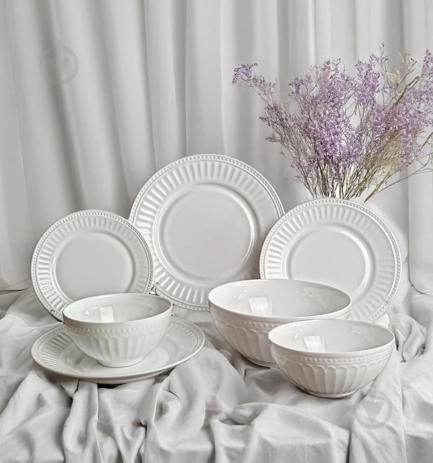 Салатник Vittora Blanco Retro 15 см - фото 2 Салатник Vittora Blanco Retro 15 см - фото 2