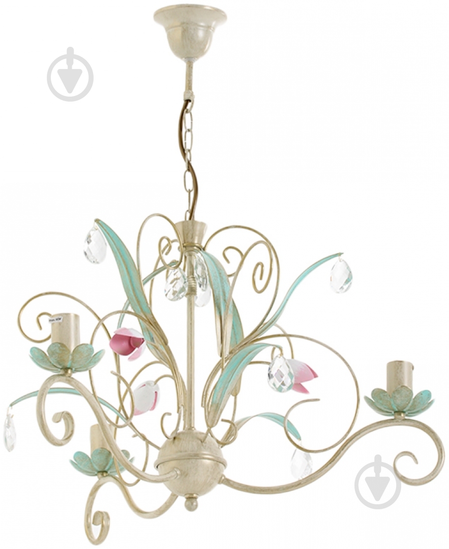 Люстра подвесная Luminex Luce 3xE14 белый 446 - фото 1 Люстра подвесная Luminex Luce 3xE14 белый 446 - фото 1