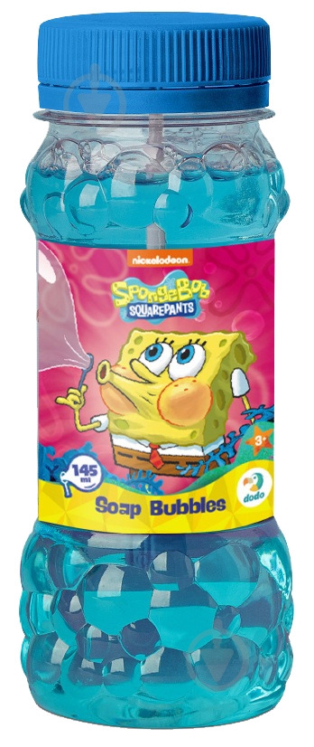 Жидкость для мыльных пузырей DoDo SpongeBob 145 мл 200593 - фото 1
