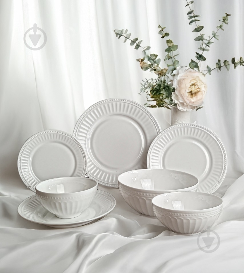 Салатник Vittora Blanco Retro 18 см - фото 2 Салатник Vittora Blanco Retro 18 см - фото 2