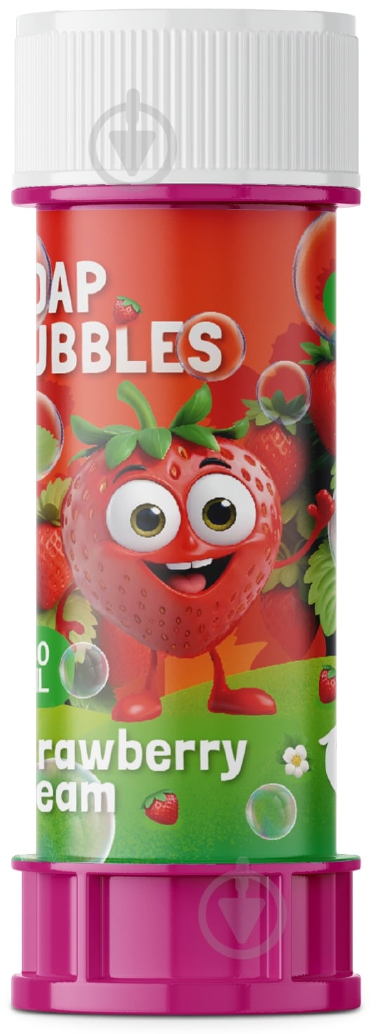 Мыльные пузыри DoDo ароматизированные Клубника 60 мл 500130 - фото 1 Мыльные пузыри DoDo ароматизированные Клубника 60 мл 500130 - фото 1