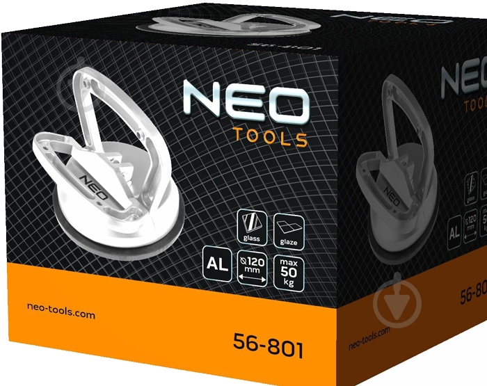 Присоска для стекла NEO tools одинарная 56-801 - фото 4
