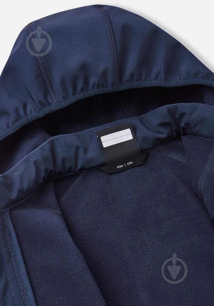 Куртка Reima Softshell Vantti р.80 темно-синій 5100009A-6980 - фото 9