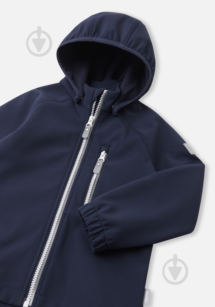 Куртка Reima Softshell Vantti р.80 темно-синій 5100009A-6980 - фото 4
