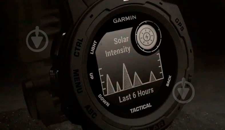 Смарт-годинник Garmin Instinct Solar Tactical Moss green (010-02293-04) - фото 10