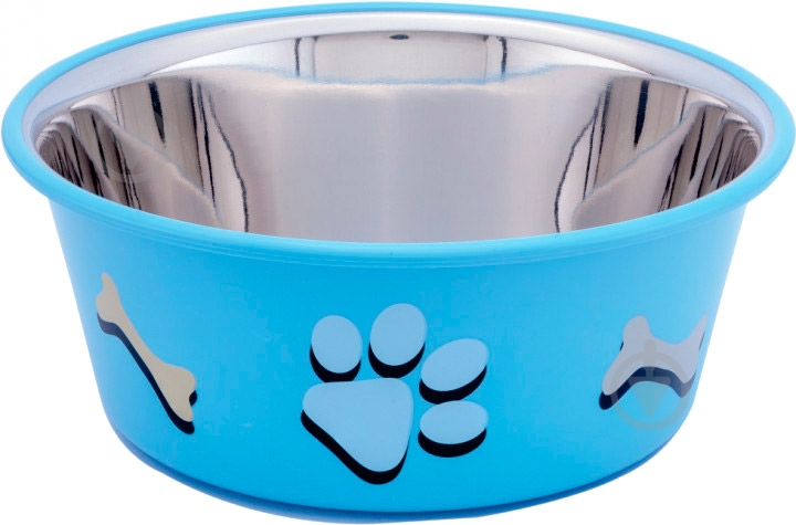 Миска Lilli Pet Pet lunch 400 мл голубая - фото 1 Миска Lilli Pet Pet lunch 400 мл голубая - фото 1