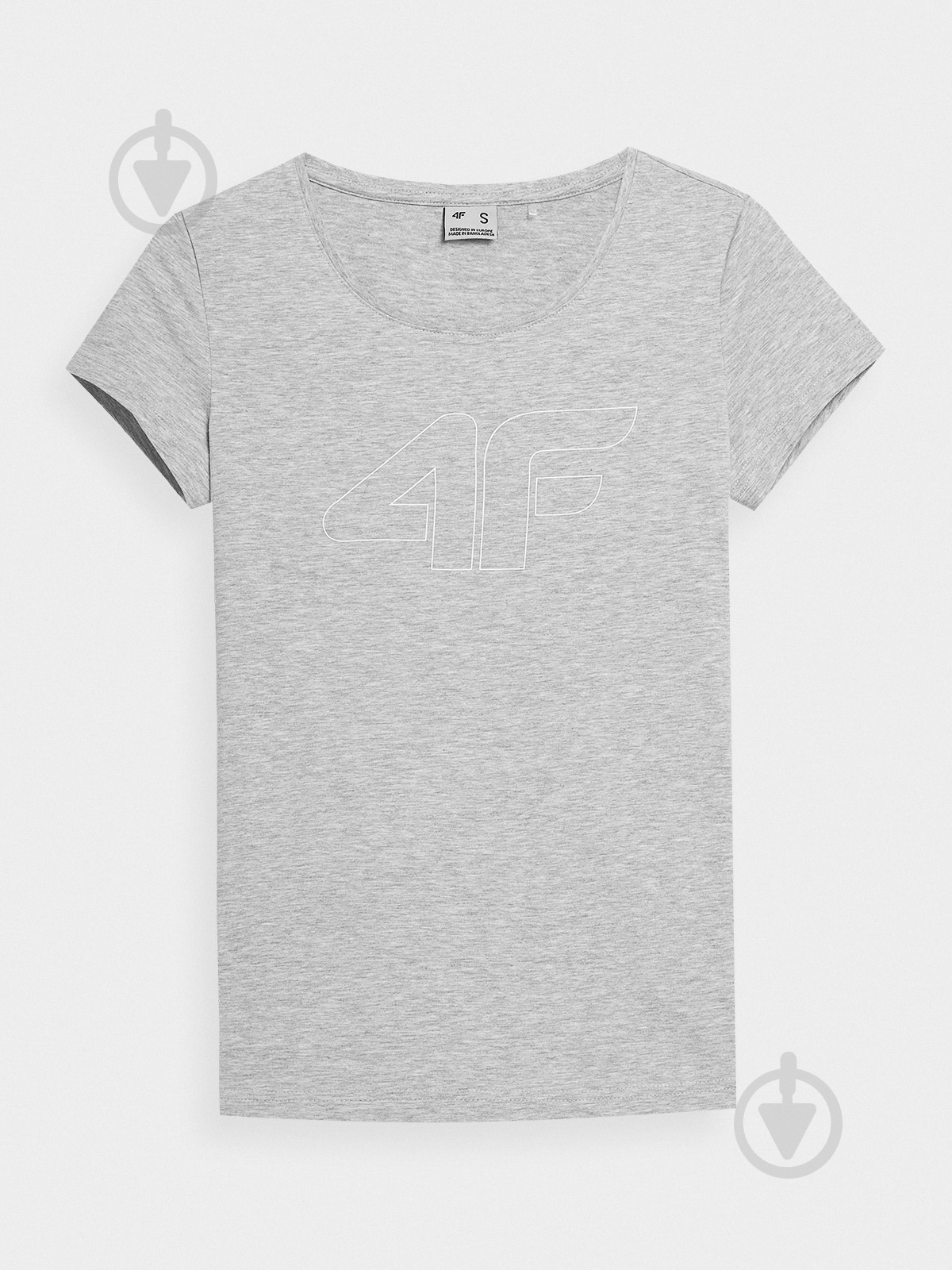 Футболка 4F TSHIRT F583 4FSS23TTSHF583-27M р.M сірий - фото 1 Футболка 4F TSHIRT F583 4FSS23TTSHF583-27M р.M сірий - фото 1