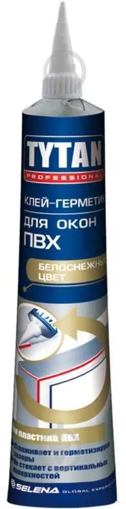 Клей-герметик Tytan Professional для вікон ПВХ 180 г білий - фото 4