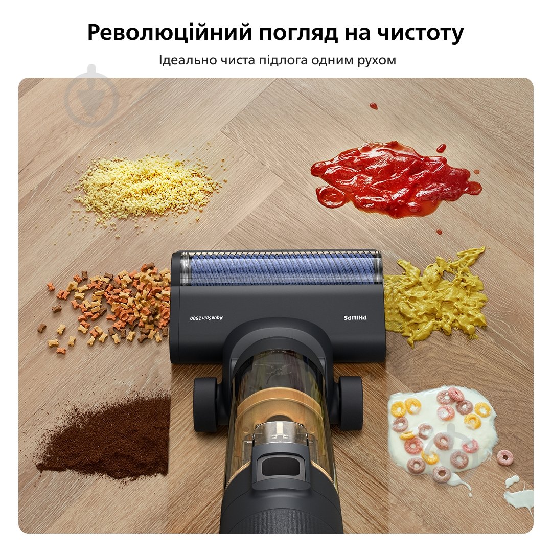 Пилосос миючий Philips 7000 Series AquaTrio XW7264/10 black - фото 3