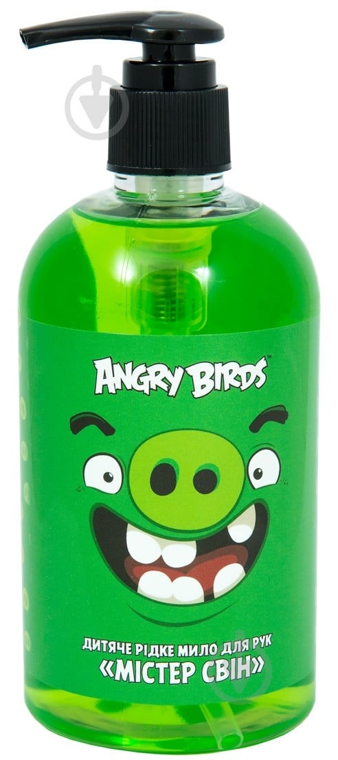 Детское жидкое мыло Angry Birds Мистер Свин 350 мл - фото 1 Детское жидкое мыло Angry Birds Мистер Свин 350 мл - фото 1