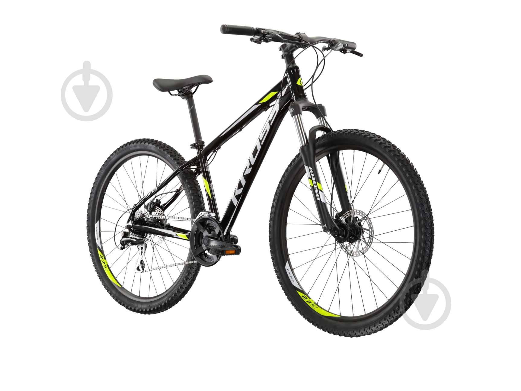 Велосипед Kross 29" 19"(48 см) HEXAGON 5.0 KRHE5Z29-BLACK черный - фото 3