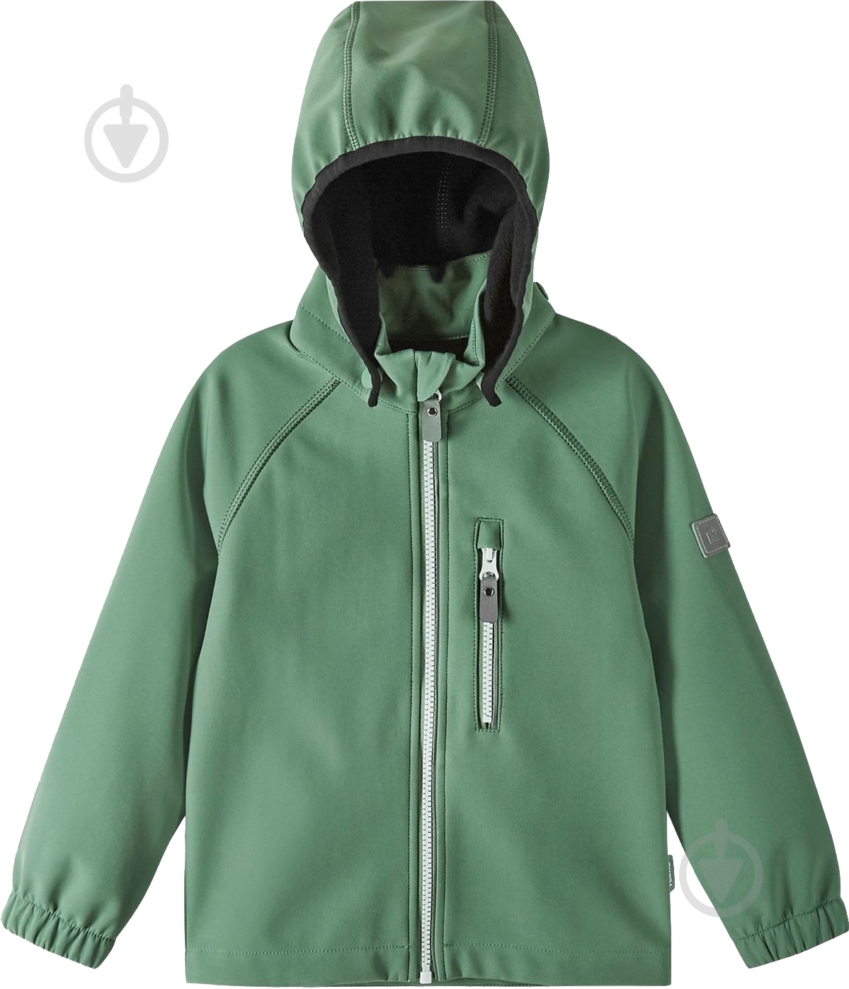 Куртка Reima Softshell Vantti р.80 зеленый 5100009A-8680 - фото 3