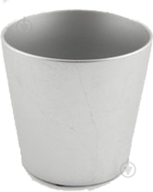 Вазон керамічний D&M DEPOT Basic D17 круглий срібний (AAB1104MSI) - фото 1 Вазон керамічний D&M DEPOT Basic D17 круглий срібний (AAB1104MSI) - фото 1