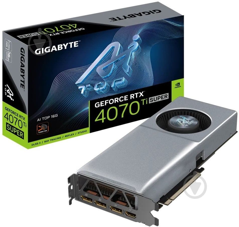 ᐉ Видеокарта Gigabyte GeForce RTX 4070 Ti SUPER AI TOP 16GB