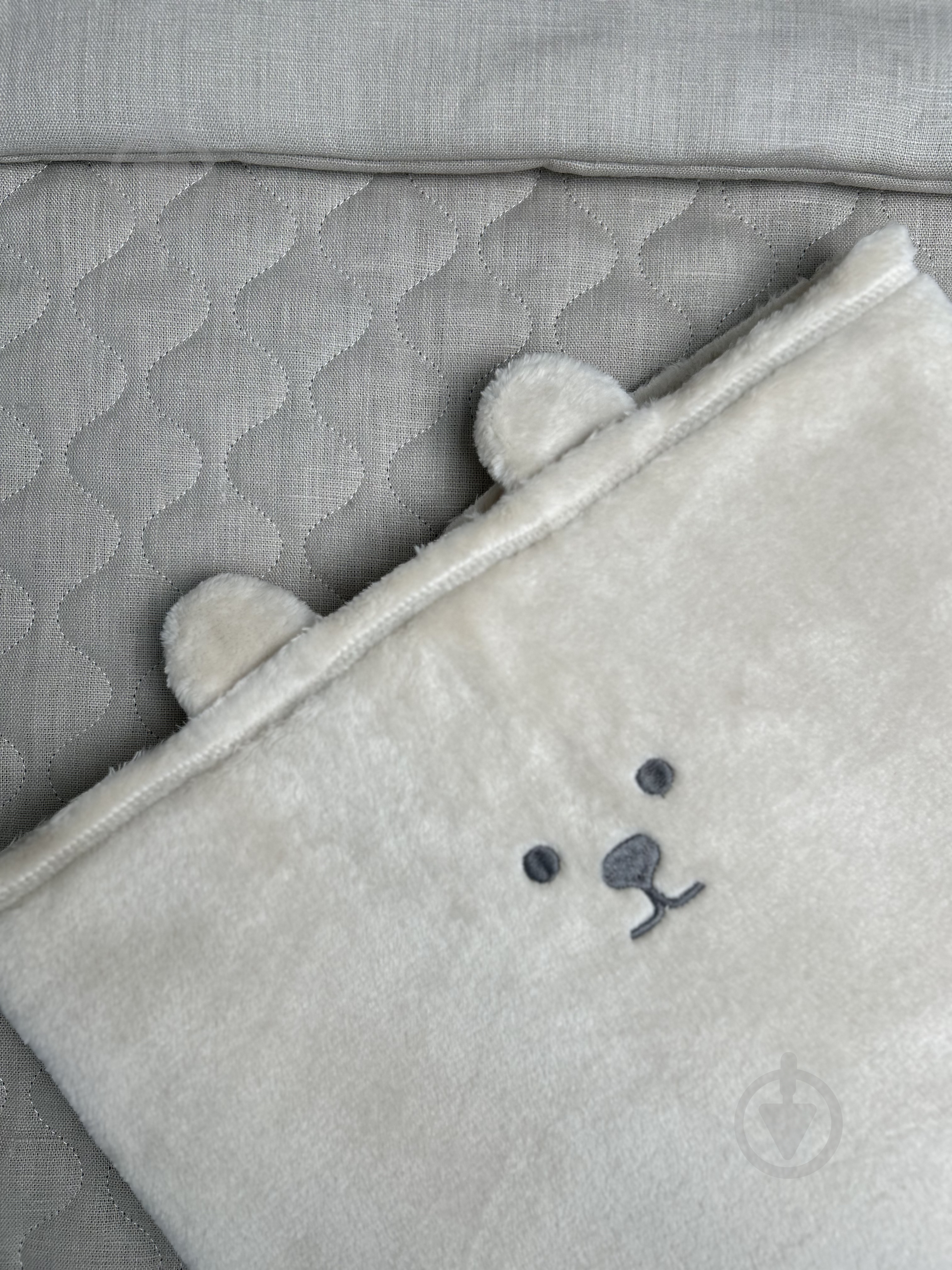 Плед Sasha 80x80 см молочний - фото 1