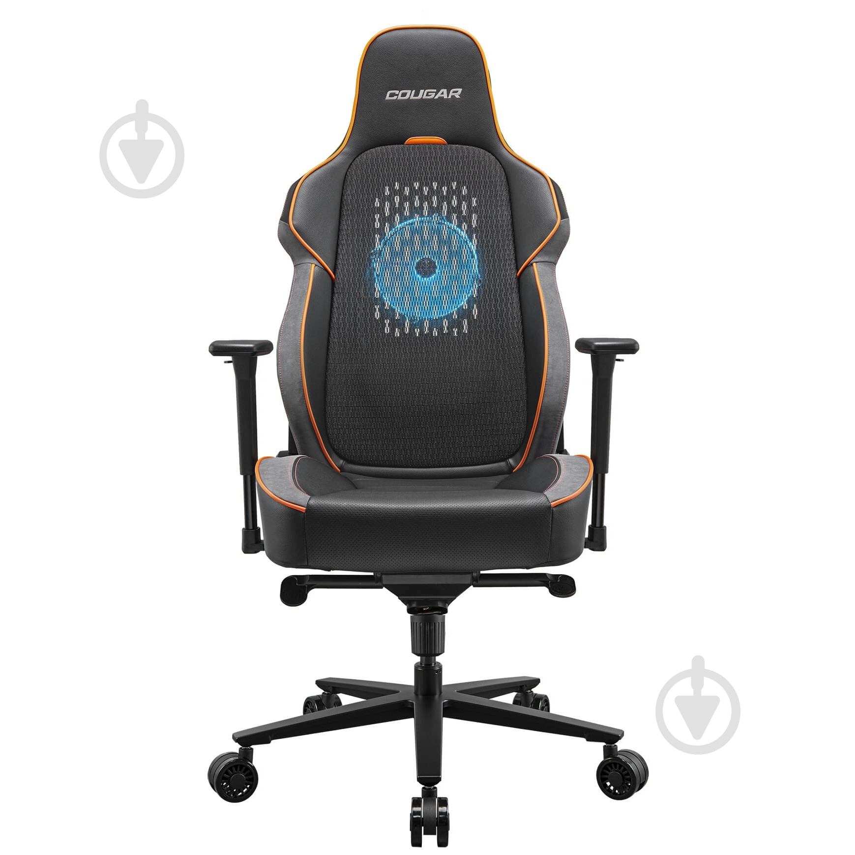 Кресло игровое Cougar NxSys Aero черный - фото 3
