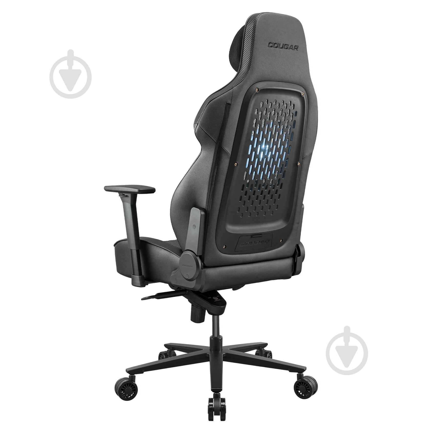Крісло ігрове Cougar NxSys Aero Black чорний - фото 5