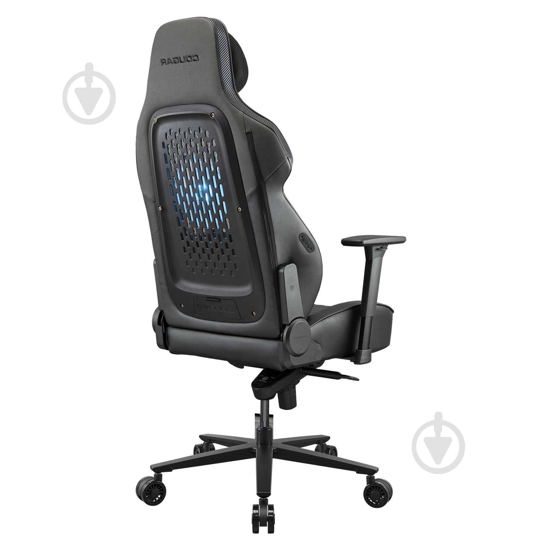 Крісло ігрове Cougar NxSys Aero Black чорний - фото 6