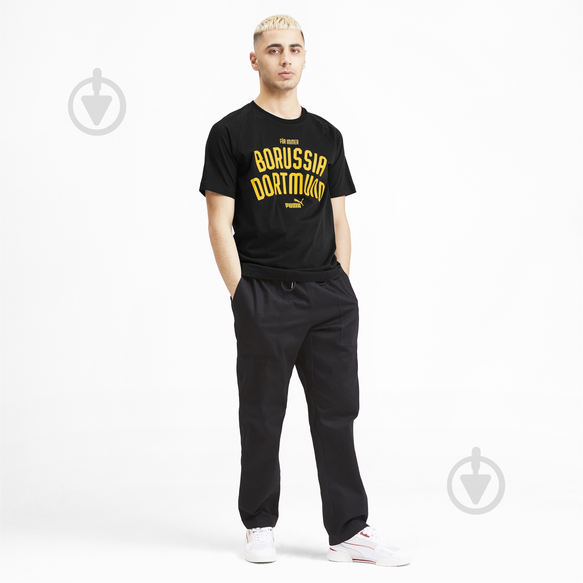 Футболка Puma BVB Premium Tee 75578902 р.XL чорний - фото 5