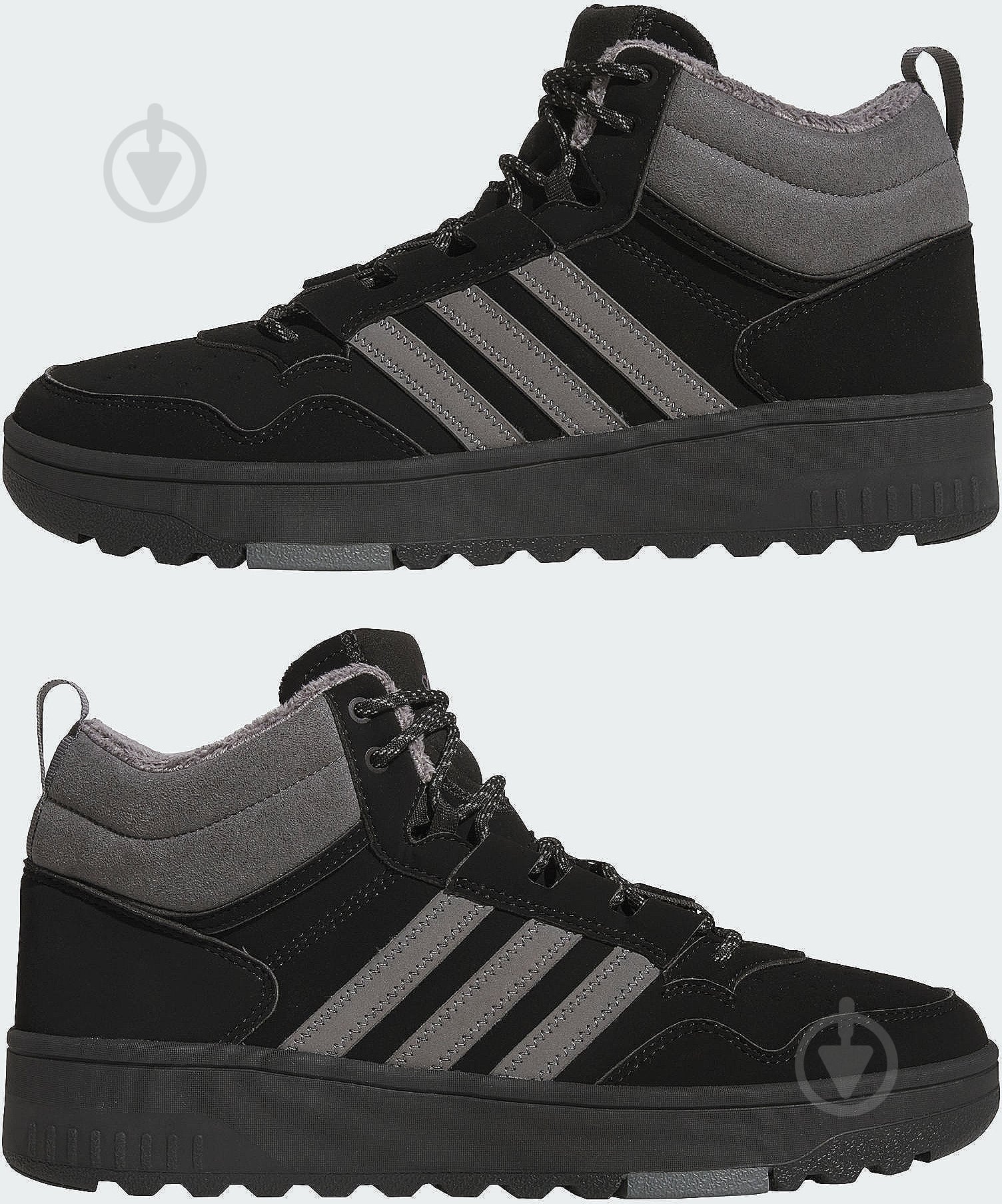 Ботинки Adidas HOOPS 4.0 MID WINTERIZED JQ5361 р.48 черный - фото 7