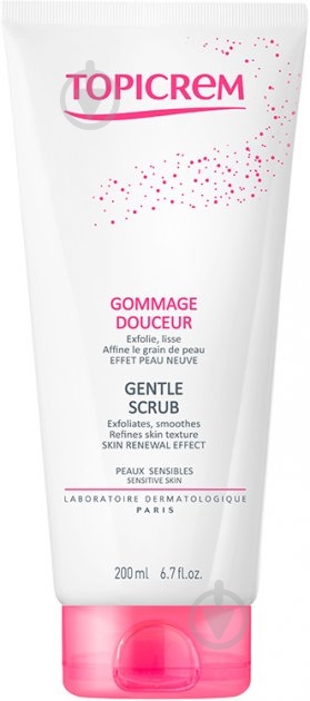 Скраб Topicrem для чувствительной кожи 200 мл - фото 1 Скраб Topicrem для чувствительной кожи 200 мл - фото 1