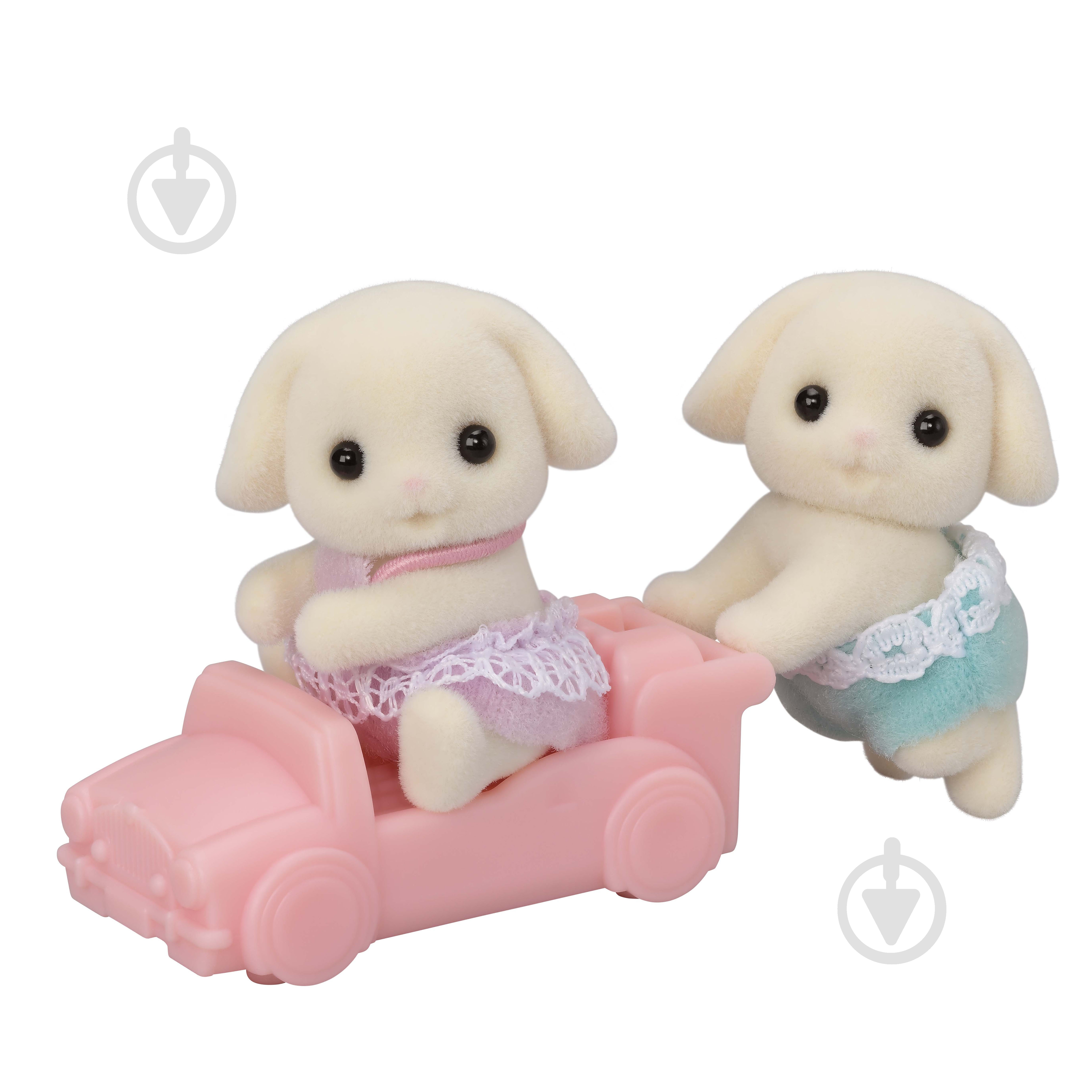 Ігровий набір Sylvanian Families Квіткові кролики-двійнята 5737 - фото 2