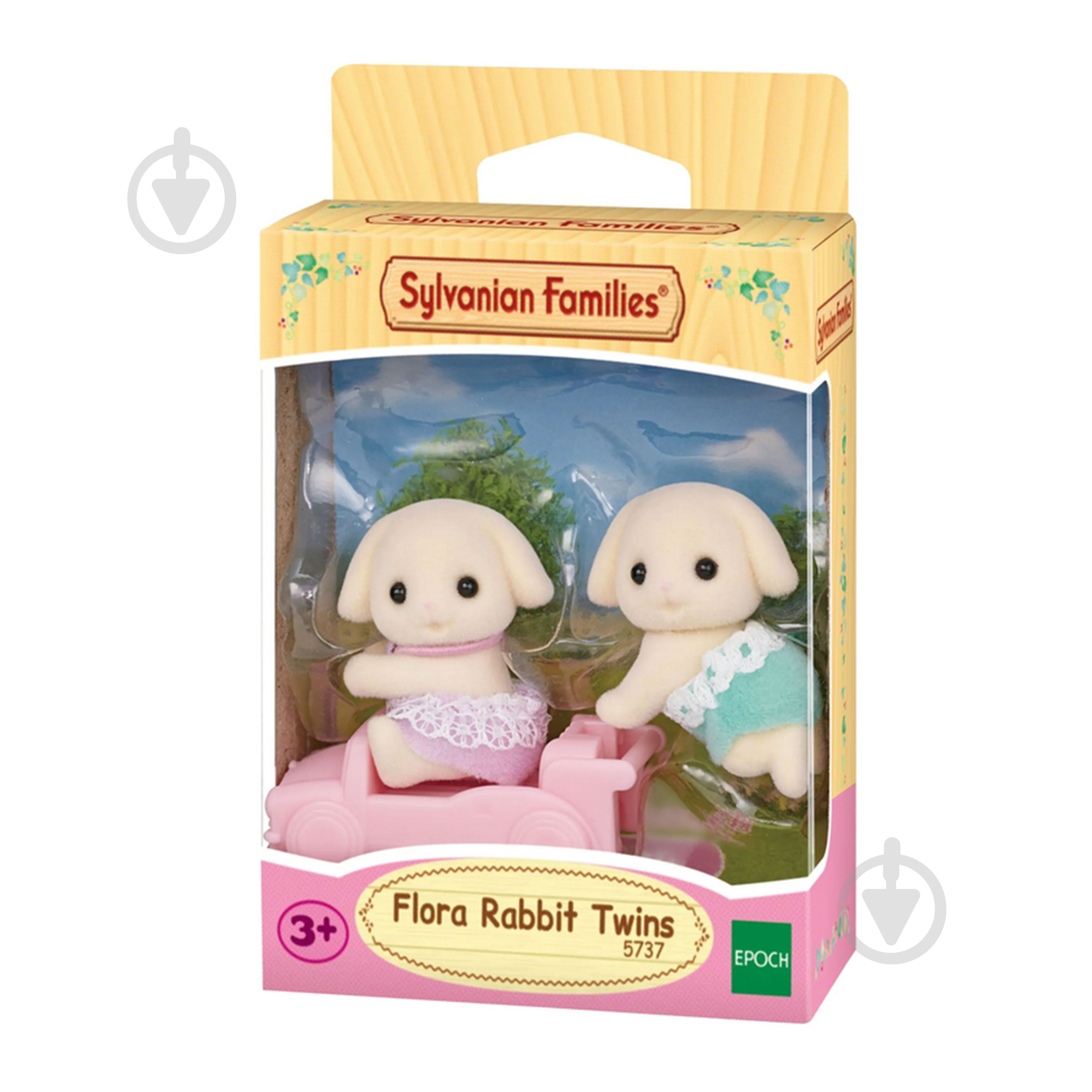 Ігровий набір Sylvanian Families Квіткові кролики-двійнята 5737 - фото 1