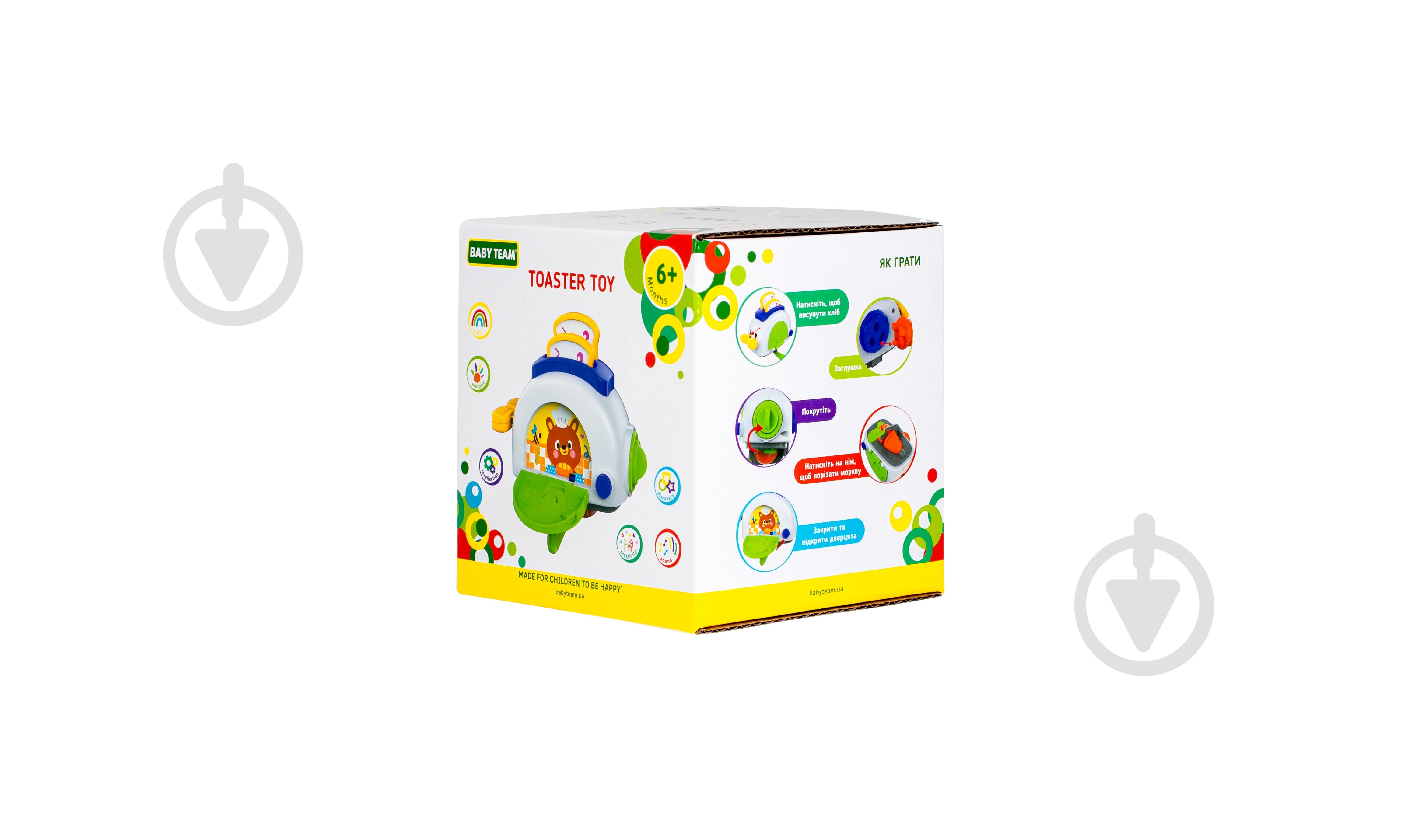 Игрушка развивающая Baby Team Тостер 8682 - фото 6