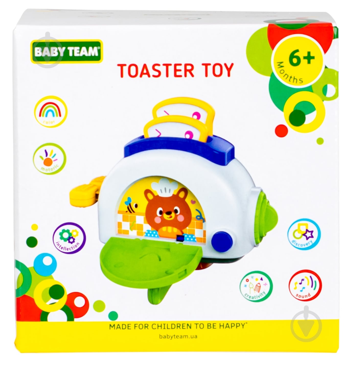 Игрушка развивающая Baby Team Тостер 8682 - фото 1