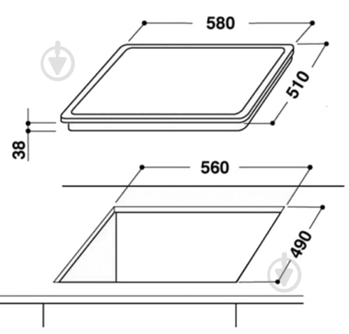 Варочная поверхность электрическая Whirlpool AKM 330 IX - фото 2