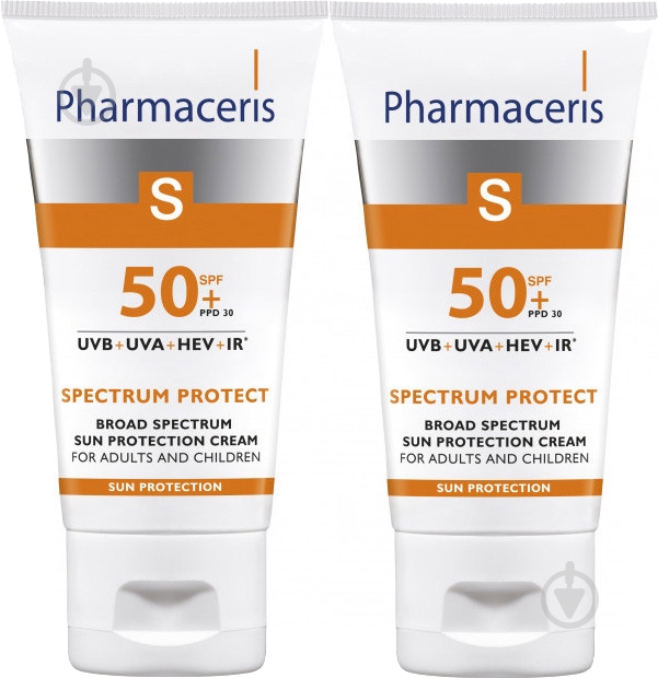 Крем солнцезащитный Pharmaceris S Sun Protect 1+1 SPF 50+ 100 мл - фото 1
