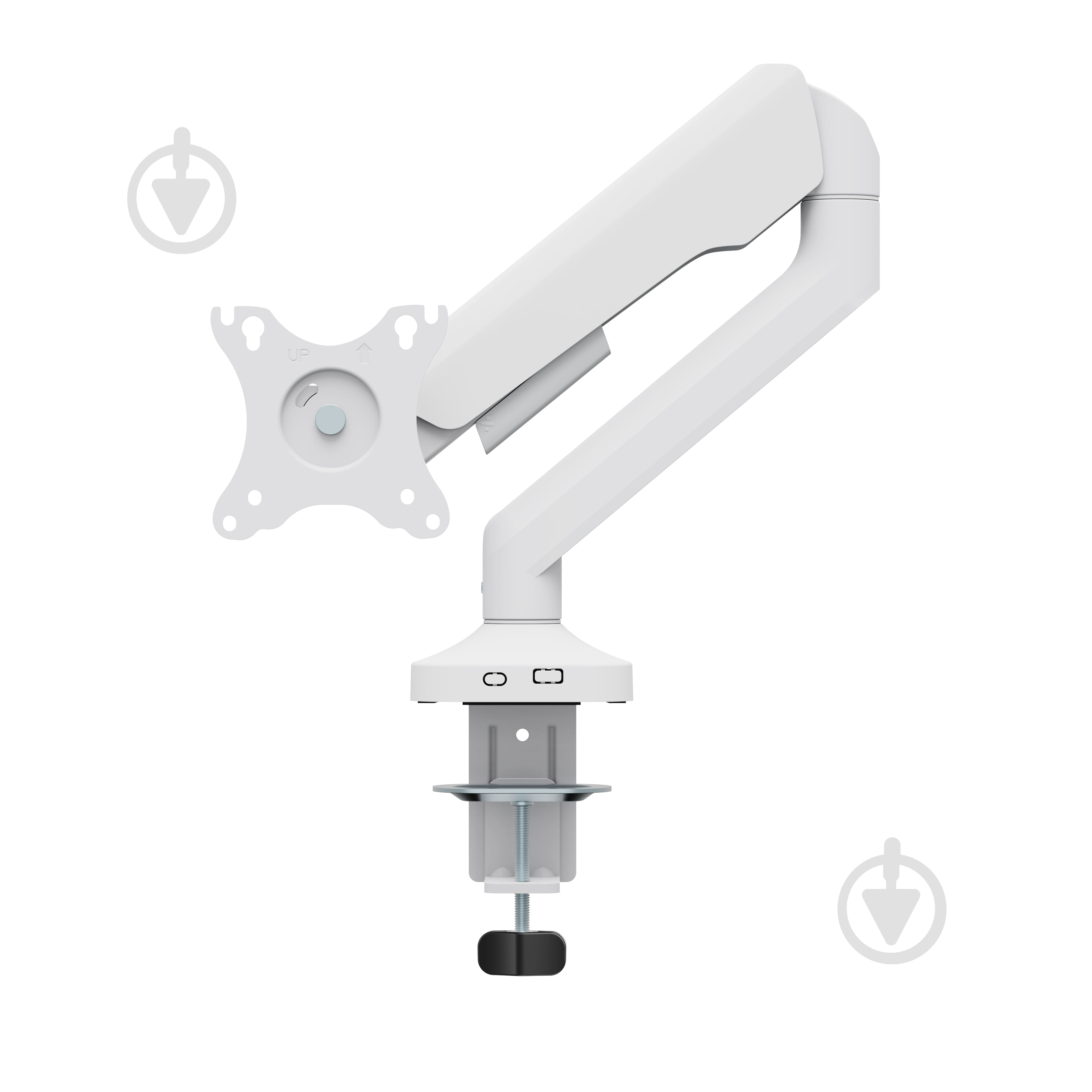 Кріплення OfficePro настільне для монітора MA441W поворотно-похилі 17"-40" білий - фото 3 Кріплення OfficePro настільне для монітора MA441W поворотно-похилі 17"-40" білий - фото 3